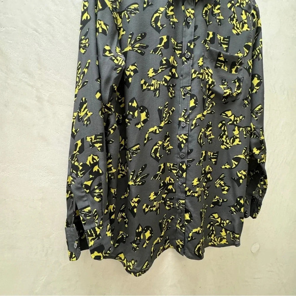 Banana Republic Silk Shirt Size S 100% Silk Luxe Statementcore - Picture 8 of 11